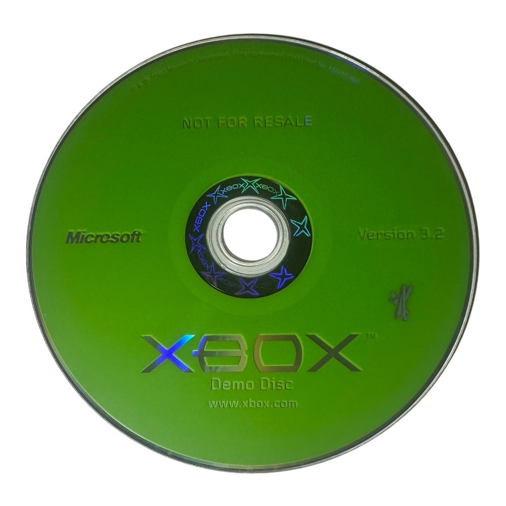 Microsoft Original XBOX Demo Disc Version 3.2 READ